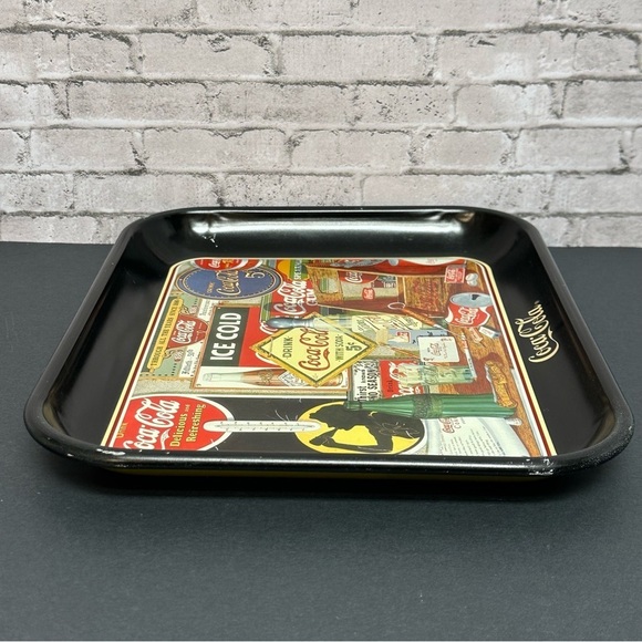 Coca Cola Through The Years By Sandra E Porter 1990 Vintage Serving Tray - Picture 8 of 16